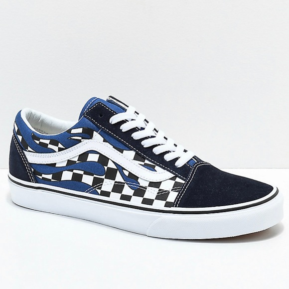 blue flame vans